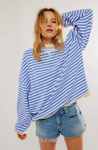 Mandy™ | Oversized Striped Soft Sweater