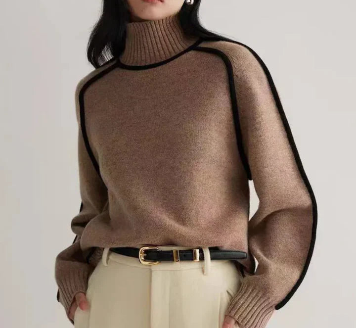 Alicia™ | Stylish Turtleneck Sweater