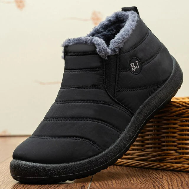 NordGrip™ | Rubber Grip Winter Fur Shoes