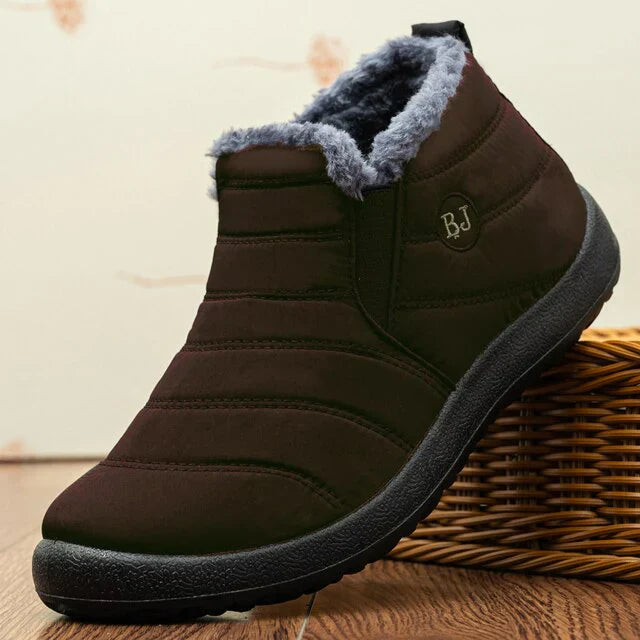 NordGrip™ | Rubber Grip Winter Fur Shoes