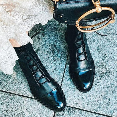 Harper | Luxurious Leather Style Boots