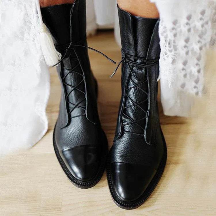 Harper | Luxurious Leather Style Boots