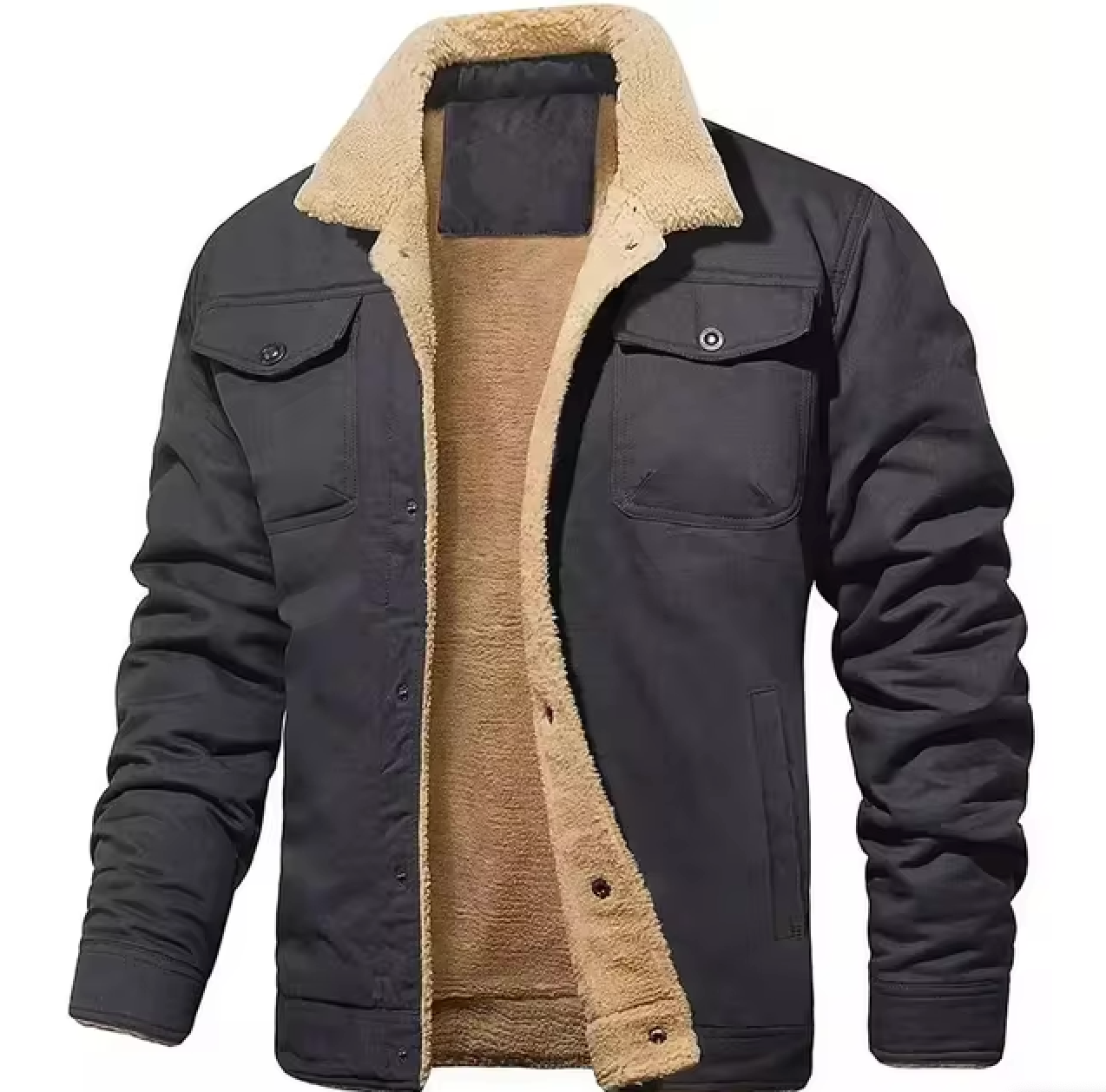 Theo™ | Casual Sherpa Lined Winter Coat