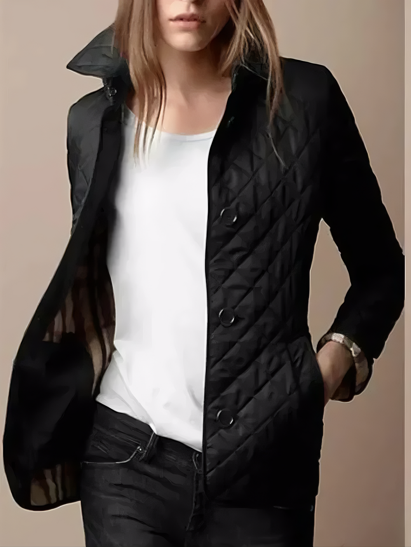 Maria™ | Elegant Quilted Jacket