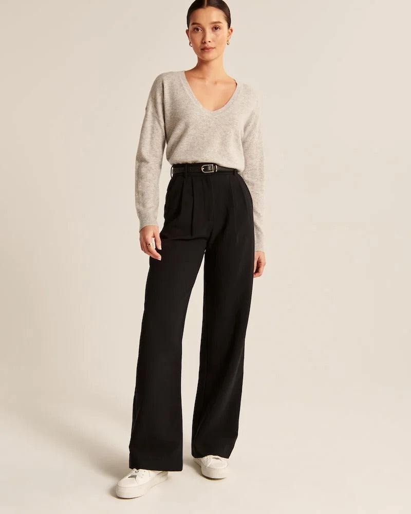 Taylor | Tailored Stylish Wide-Leg Pants