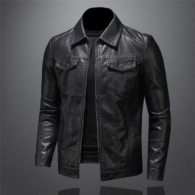 Zayn | Luxe Rugged Leather Jacket